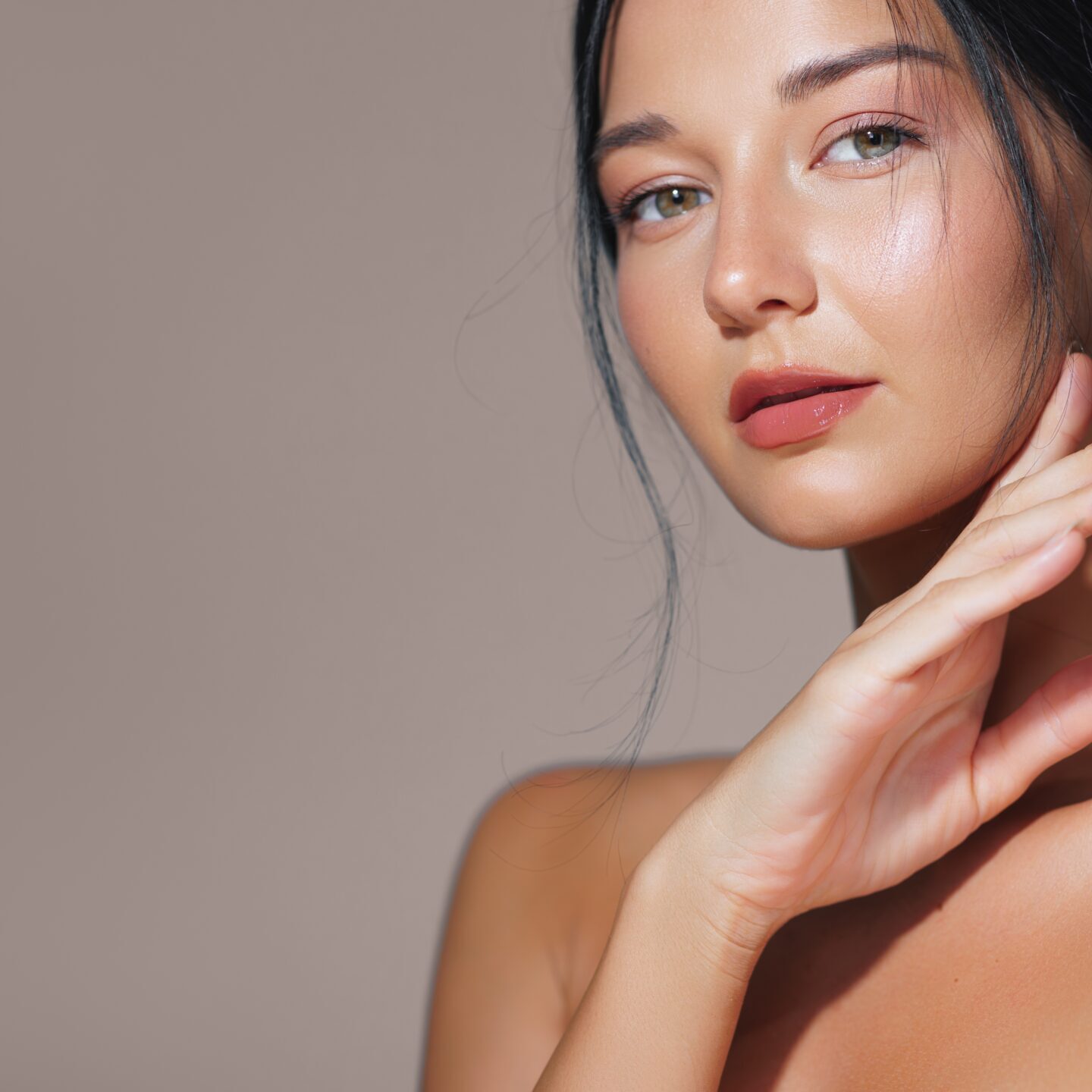 A,Stunning,Portrait,Of,A,Young,Asian,Woman,With,Flawless